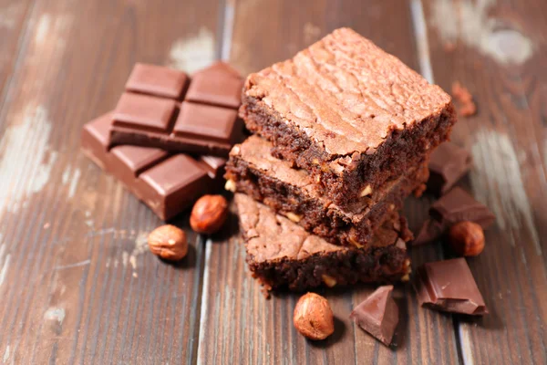 Brownies choco-noisettes