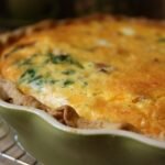 Quiche aux oignons caramélisés