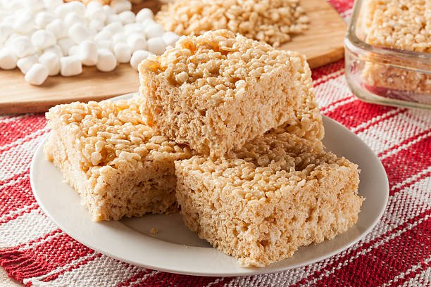 Carrés aux Rice Krispies