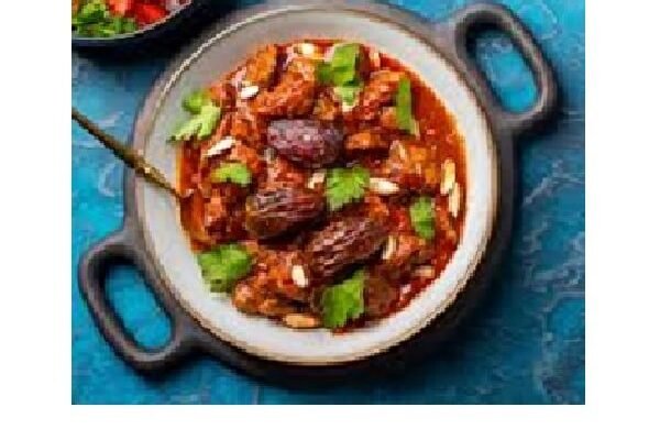 Tajine traditionnel aux dattes – bœuf ou agneau fondant