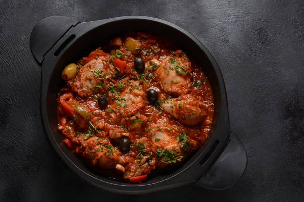 Poulet à la cacciatore