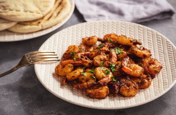 Crevettes à la chermoula