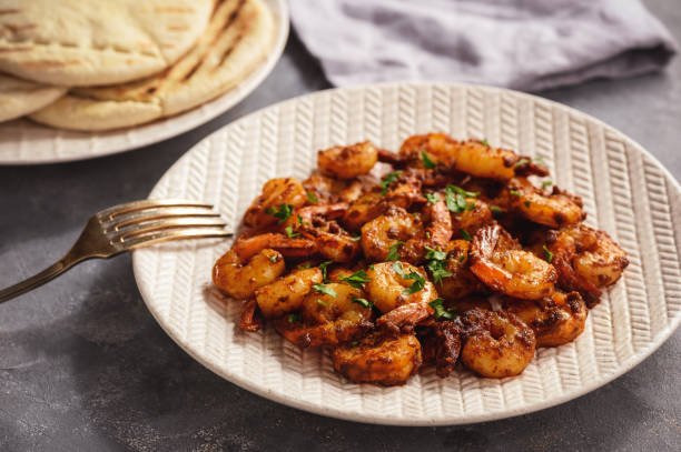 Crevettes à la chermoula
