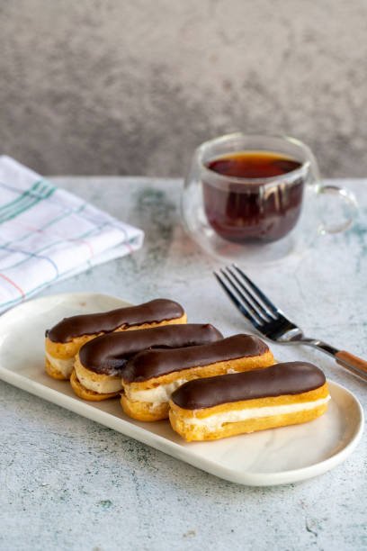 Éclair au chocolat