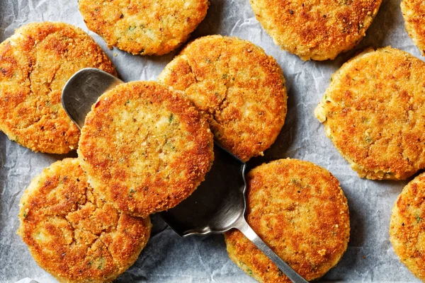 Galettes de poissons blancs