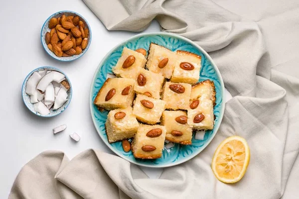 Revani à la noix de coco
