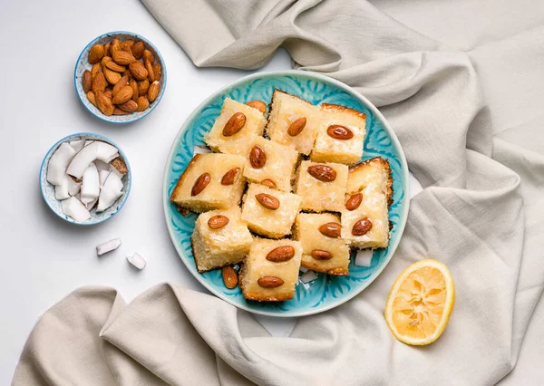 Revani à la noix de coco