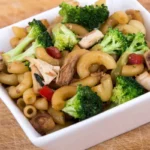 Macaroni au parfum asiatique