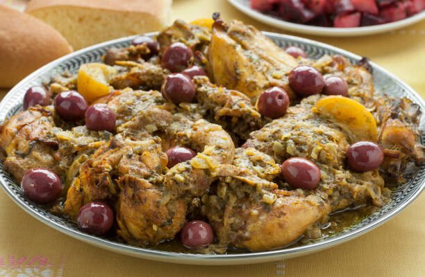 Tajine de poulet Mquali