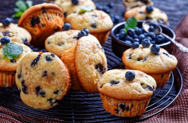 Muffins aux bleuets