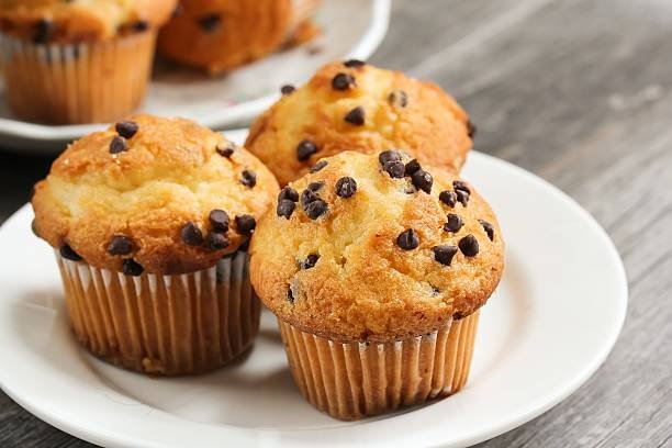 Muffins aux pépites de chocolat