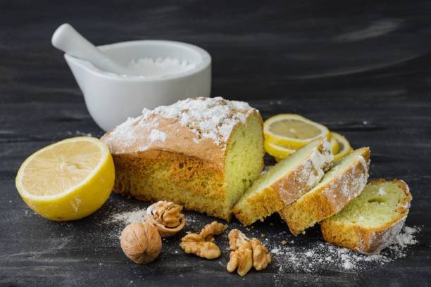 Pain au citron et aux noix
