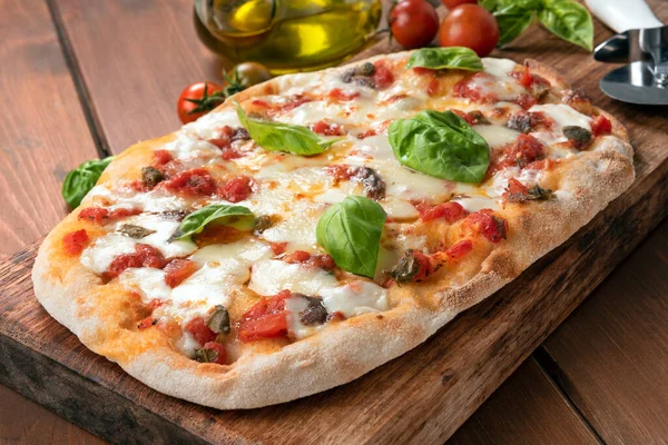 Pizza romaine alla pala – Farine tout usage et fermentation rapide