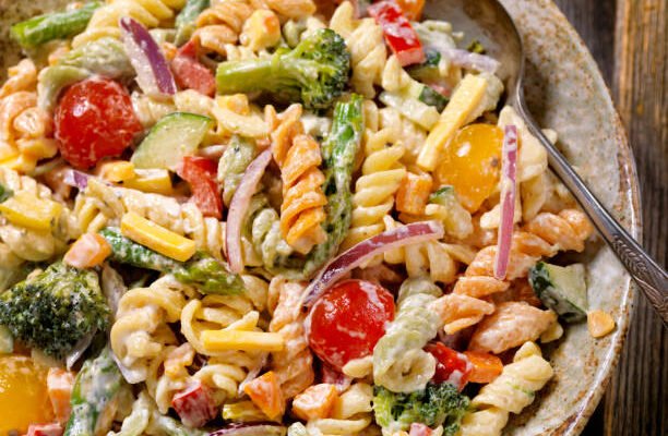 Salade de pâtes aux légumes