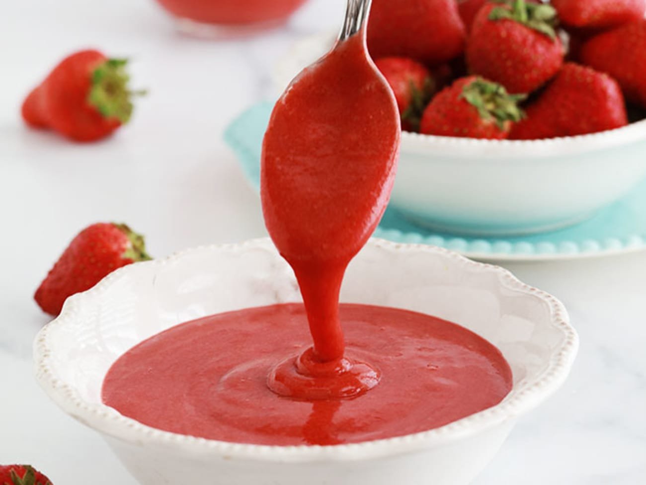 Coulis à la fraise